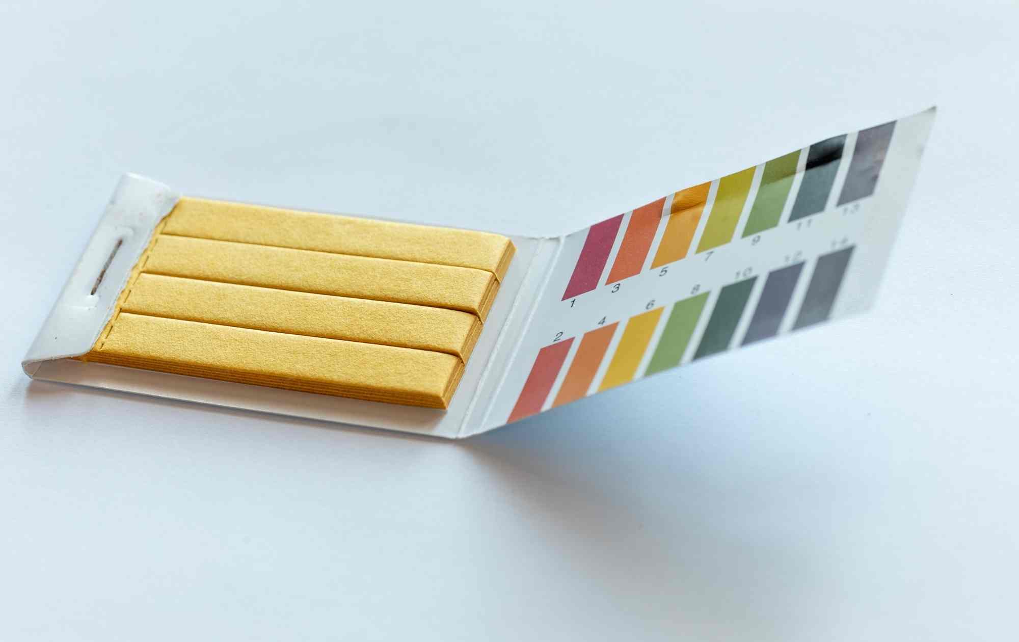 pH testing kit image